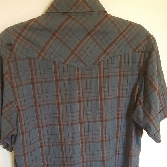 Unionbay Men Large Short Sleeve Casual Shirt - Picture 2 of 3